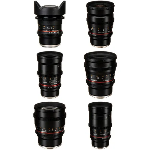 Samyang Cine Lens Full set EF Mount
